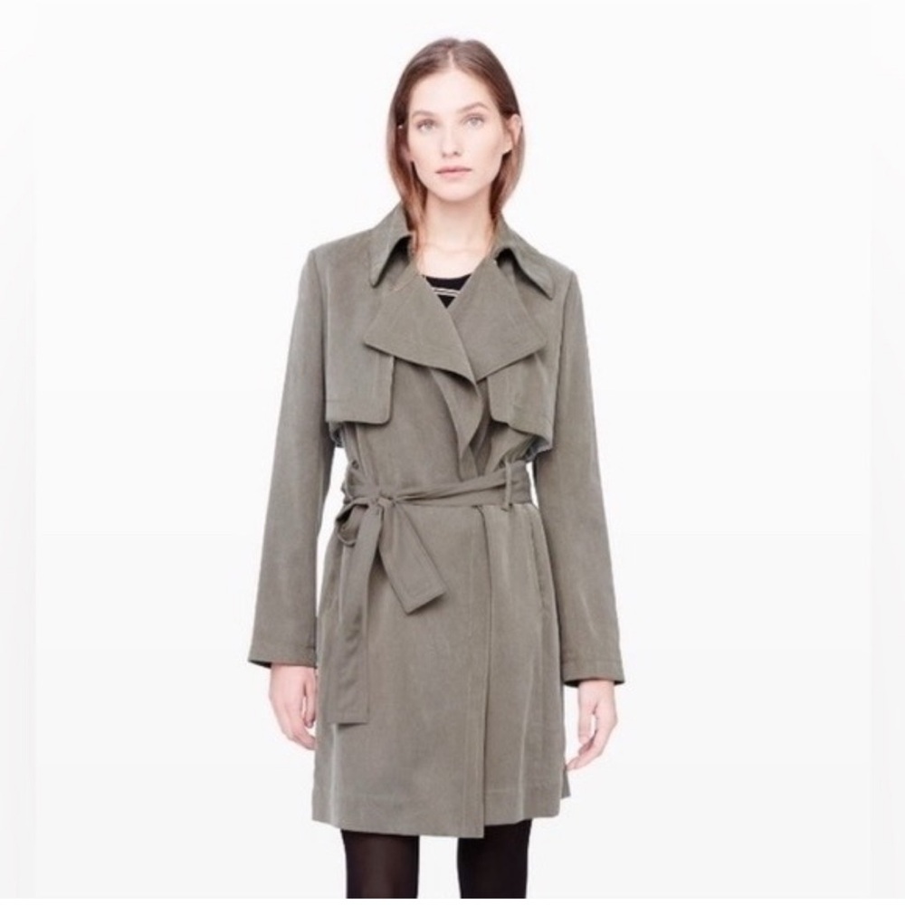 H&M Khaki Trench Coat